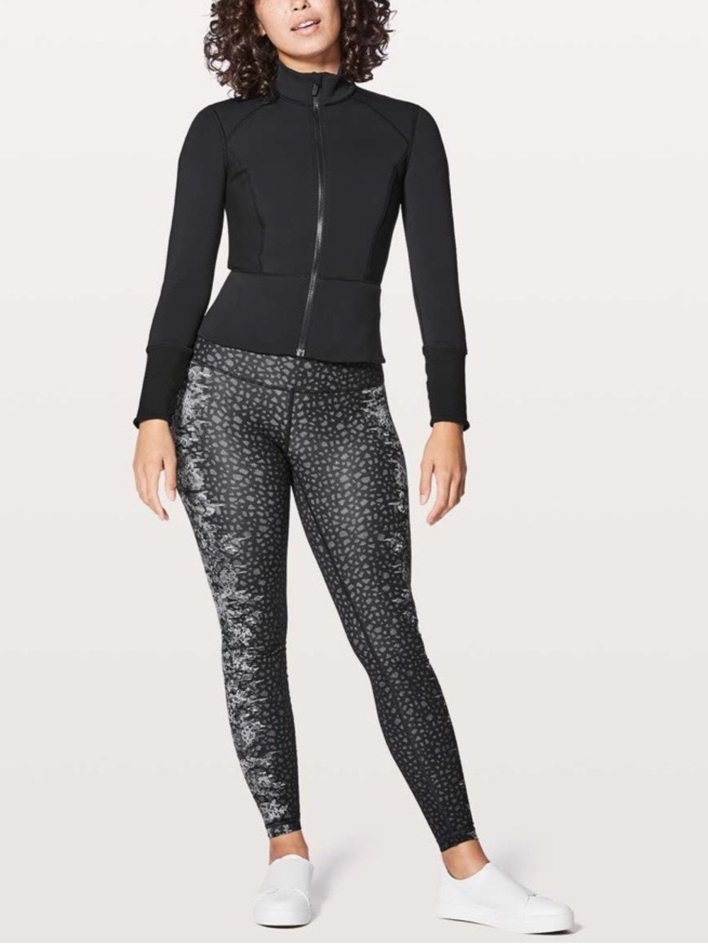 Lululemon Athletica Black Jacket size 6